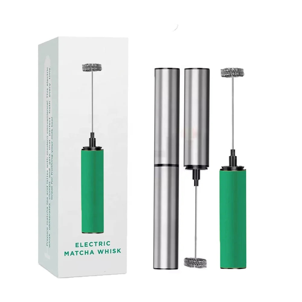 Milk Frother Rechargeable Handheld Electric Whisk Coffee Mixer With 3 Speed Adjustable Whisks Foam Maker Usb Frother