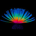 Imitative Sea Urchin Ball Aquarium Ornament Glowing Artificial Silicone Fish Tank Landscape Decoration Plastic Material