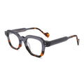 Simple Designer Multicolor ACETATE Hexagonal Frame Glasses Anti Blue Light Blocking Unisex Custom Logo Optical Eyeglasses