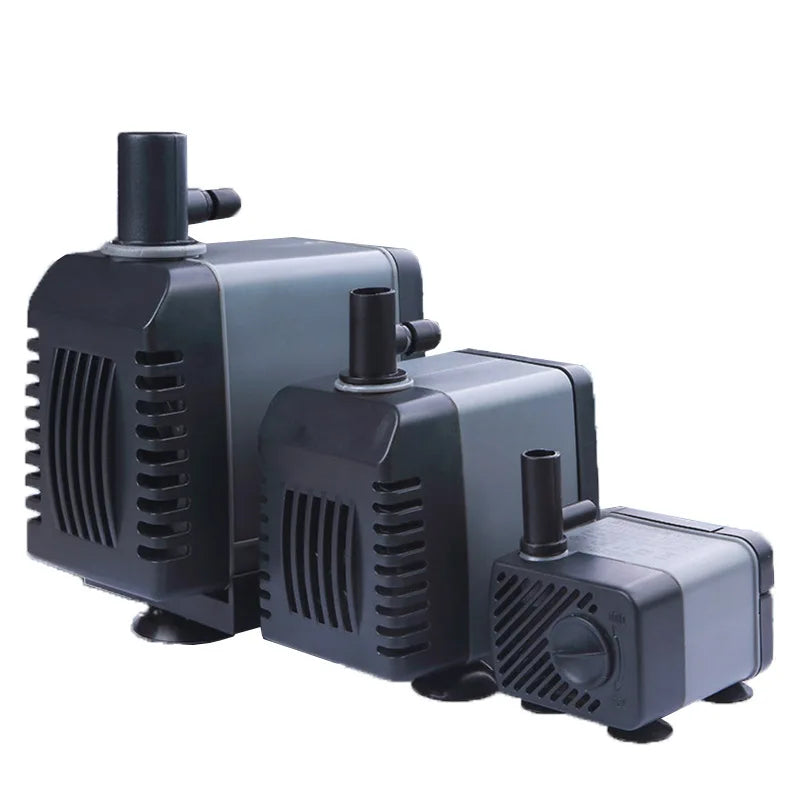 Ultra-Quiet Anti-Overheating Mini Aquarium Fish Tank Water Pump at 304 Submersible Pump Plastic Material Water Filtration Pump