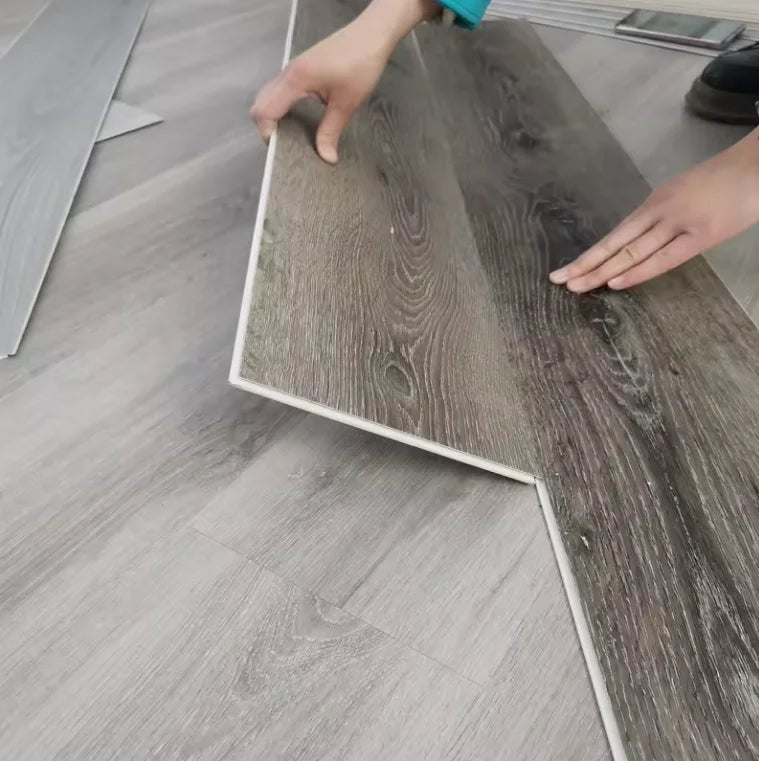 Plastic Vinyl Sheet Oak Color Luxury Vinyl Plank Flooring Waterproof 2mm 3mm Glue Down/sticker Flooring Piso LVT Flooring