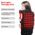 Shanglaite Unique Design Body Neck Shoulders Back Pain Relief Wearable Red Light Therapy Vest
