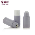 RPPE-50ml Purply Blue Color New Design PP PCR Sustainable Roller Bottle With Refill Bottle for Deodorant Serum for Women