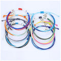 MIO Hot Selling Fashion Smile Face Bracelet Unisex Accept Customized Logo Fashion Accessories Braided Bracelets for Couples