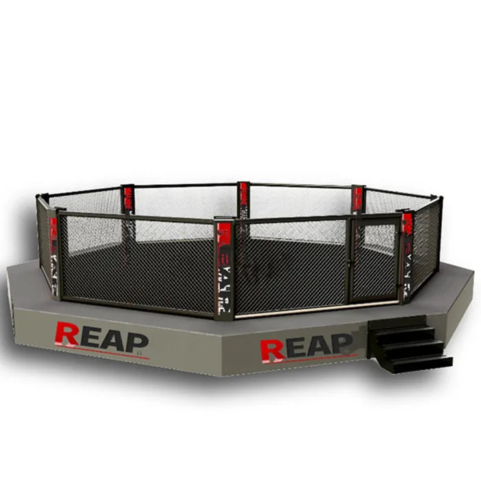 REAP Octagon MMA Cage Professional UFC Standard Competition Boxing Customizable Size 4x4-9x9m Heavy-Duty 800-2500kg