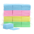 Newby Harden Disposable Nail Cleaning Supplies Colorful Cotton Makeup Nail Polish Remover Cotton Pads Nail Clipper