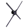 HDFocus Four Blade Olograma High Resolution Cloud Control Splicing Wifi Holographic Display Led Holograma 3D Hologram Fan