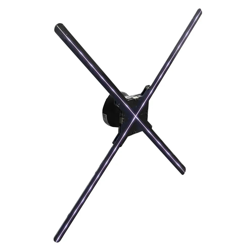 HDFocus Four Blade Olograma High Resolution Cloud Control Splicing Wifi Holographic Display Led Holograma 3D Hologram Fan