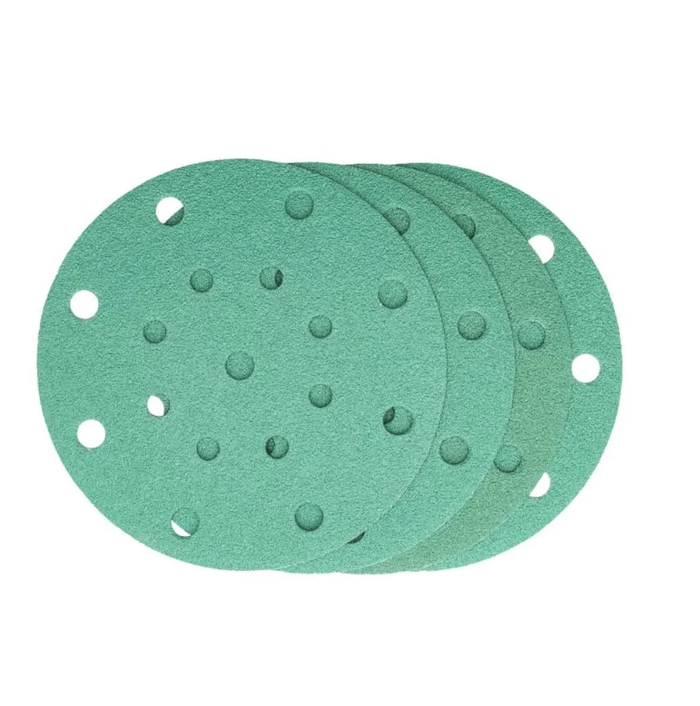 150mm Aluminum Oxide Abrasive Disc Customizable OEM Dry Grinding Sandpaper 40 to 2000 Grits for Stainless Steel