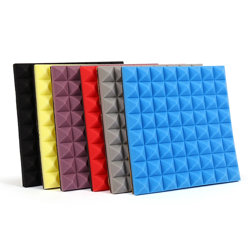 12 Pack Soundproof Acoustic Foam Panels for Studio
