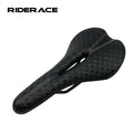RIDERACE Road Bike Hollow Saddle MTB Non-slip Comfortable Breathable Cushion Ultralight Men Women Seat Mat Outdoor Riding Parts