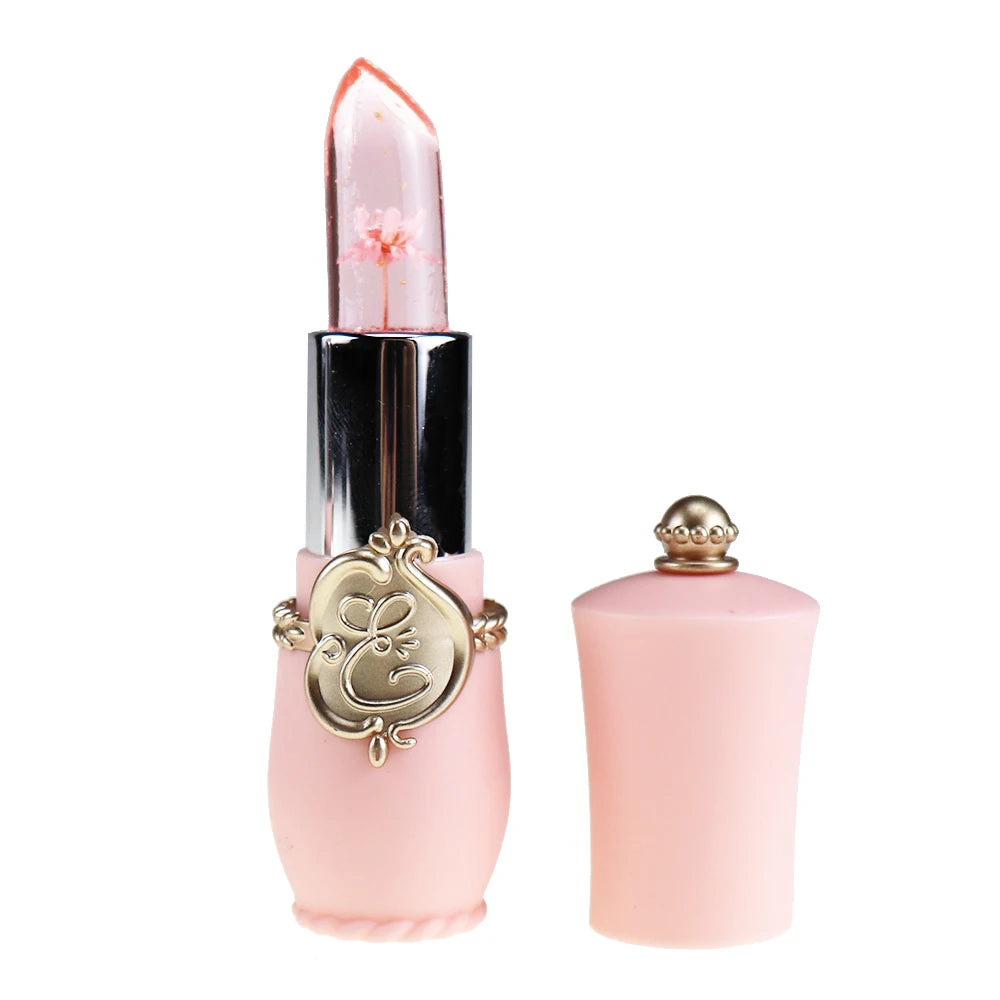 Flower Jelly Lipstick Transparent Flower Lipstick Private Label Nourishing Lipstick