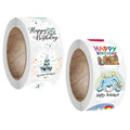 Custom  Transfer Label Transparent Heat Thermal Transfer Digital Printing Transfer Printing Sticker