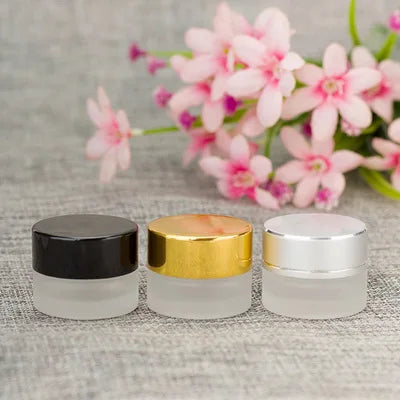 Eco Friendly 10ml Glass Skin Care Lip Balm Jar for Cream with Private Label Packaging