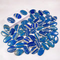 Hongzhuo Natural Polished Carved Anxiety Relief Stress Reduction Lapis Lazuli Pocket Stones Meditation Gift