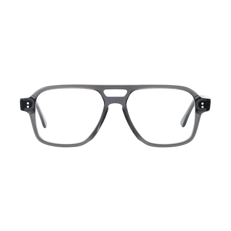 New Arrival Vintage Square Acetate Glasses Frames Men Women Brand Designer Double Bridge Optical Eyeglasses Fashion Eyewear