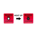 Custom Printing Thermochromic Change Heat Sensitive logo Label Vinyl Temperature Sensing Sticker for Outdoor Products