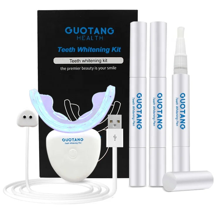 Price Rechargeable 25% 35% Carbamide Peroxide OEM Professional Laser Customizable Gel Teeth Whitening Kit in Dental Office