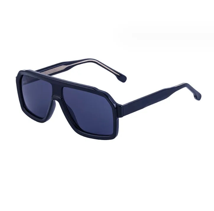 New Propionic Acid Sun Gasses Vintage Black Square Fashion Male Driving Car Shades for Men