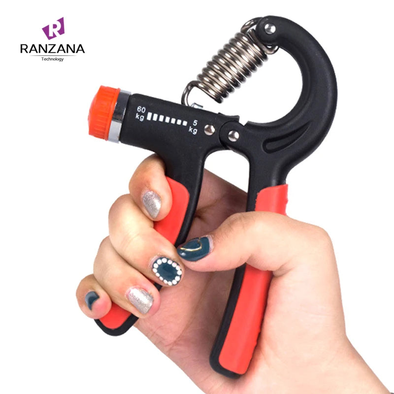 Adjustable PP+TPR+Steel Hand Grip Set Finger Forearm Strength Muscle Recovery Durable Portable Hand Gripper Exerciser Trainer