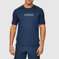 OEM Custom Design Color Block Quick Dry Breathable Raglan Sleeves Sports Tee Gym Workout T Shirts for Men