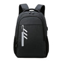Customization USB Charging Waterproof Business Black Business Laptop Bags Computer Backpack