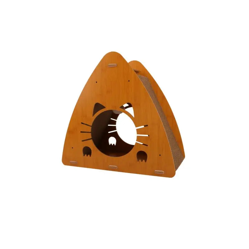 Wholesale Multifunctional Cat House Cat Scratcher for Indoor Cats Wooden