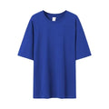 Custom Logo T Shirts 100% Cotton Plain Blank Drop Shoulder Oversized T Shirt Men and Women