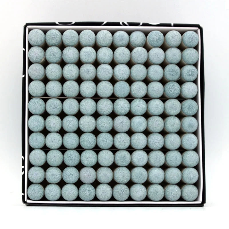 Set of 100 Pieces 11mm 12mm 13mm Cue Tips Snooker & Billiard Products with Slip-On Feature Multiple Options Included