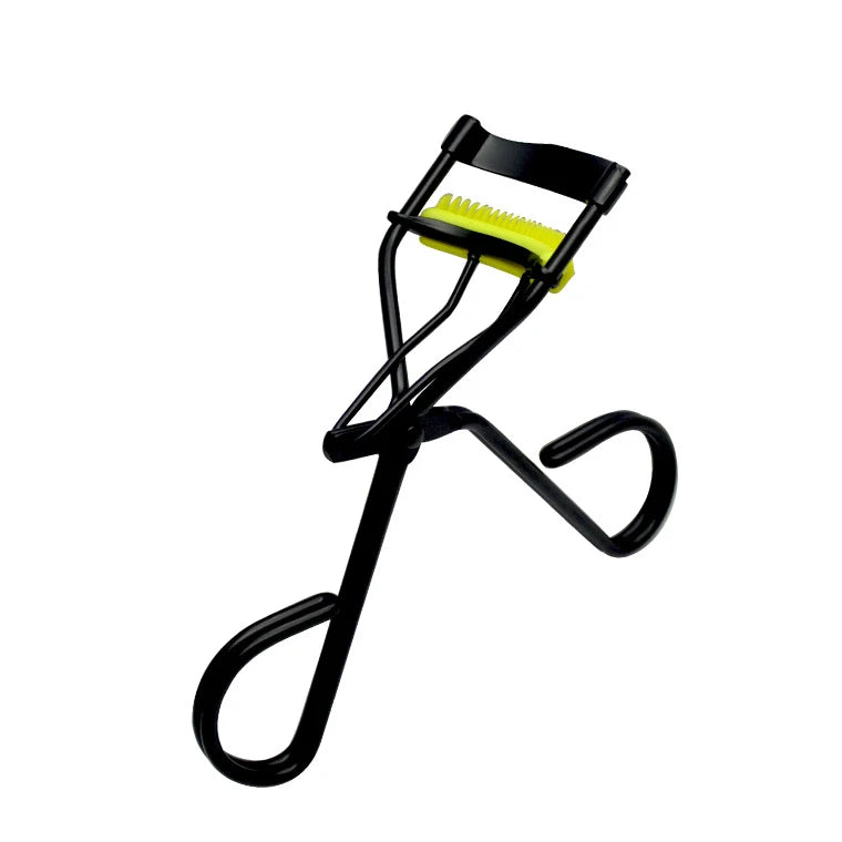 FOCSTAR Beauty Eyelash Curlers Manual Black Silicone Replacement Refill Pads Built-in Comb (BT3049) Eyelash Clip