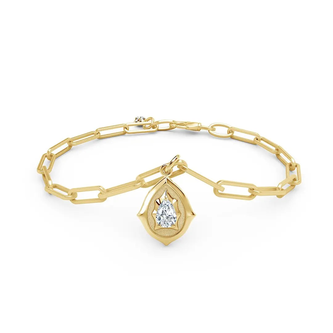 Laodun New Arrivals S925 Bracelet Simple Elegant Design Engagement CZ Diamond Sterling Silver Charm Chain Bracelet Vermeil