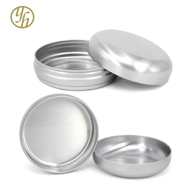 Wholesale Aluminum Metal Jar Container Tin Can Custom Metal Soap Tin Box Aluminum Tin Aluminium Can
