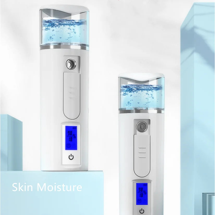 Portable  Lash Eyelash Extension Handy Screw Mini Portable Facial Moisture Nano Mist Sprayer