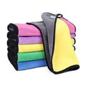 Premium 600gsm Microfiber Car Cleaning Towel Quick-Dry Multipurpose for Kitchen and Car Twisted Pattern with Custom Logo