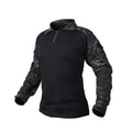 IDOGEAR Men Rapid Assault Tactical Top Long Sleeve Shirt Combat Clothing G3 Combat Shirts with Elbow Pads
