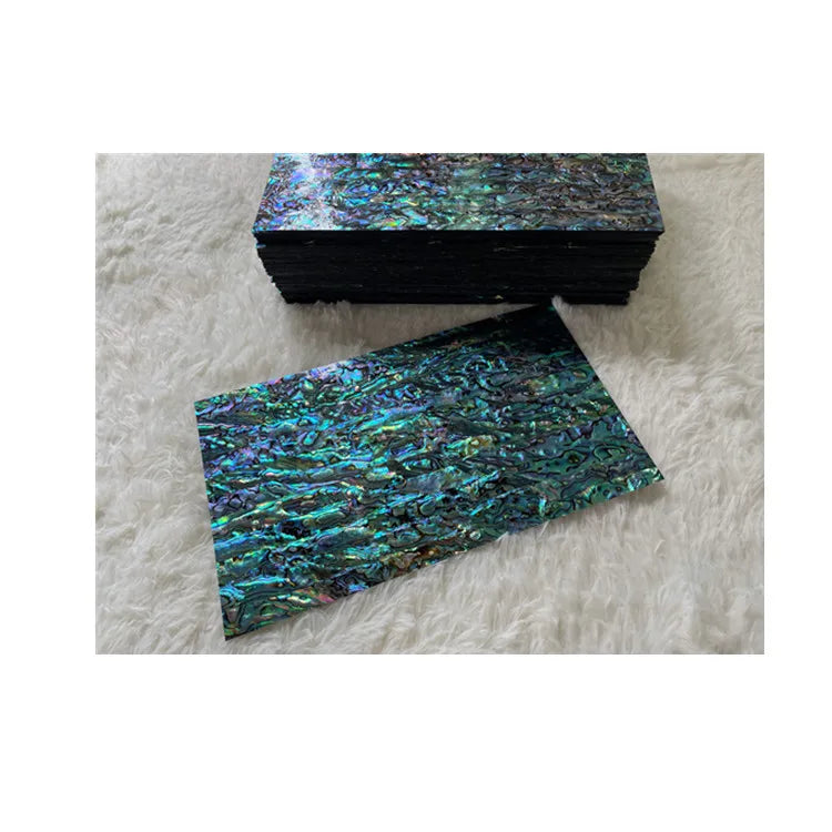Natural Mother of Pearl Shell Sheets Abalone Shell Adhesive Furniture Art for Home Decor Musical Instruments Handcrafted Crafts