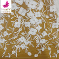 HY2631 Good Quality Sequins Bead Embroidered Lace With Pearl Wedding Dress Lace Fabric