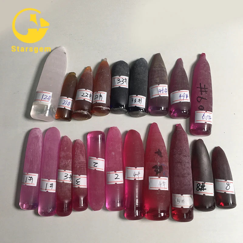 Starsgem Color Corundum  Rough High Quality  Ruby Sapphire  Material Stone