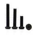 Small Size Electronic Phillips Screws Black M1.2 M1.4 M4 Pan Head Cross Screw Recessed GB818 DIN7985 for Small Electronics