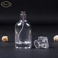 Wholesale Transparent Cylinder Perfume Glass Bottles 30ml 50ml 100ml Sizes with Custom Private Label