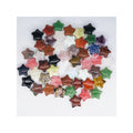 Wholesale Folk Crafts Healing Natural Crystals Small Natural Semi Precious Stone Quartz Crystal Star for Necklace
