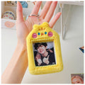 Custom Logo Cute Korea Style Rubber Pvc Card Cover Case Kpop Photocard Card Holder Stars Photo Collect Card Holders MegaBDM