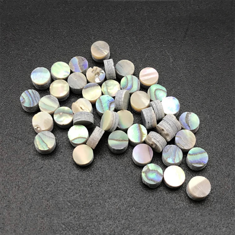 Wholesale Abalone Shell Guitar Inlay Dots 3mm 4mm 6mm Markers Stickers Fretboard Fret Guitar Inlay Dots for DIY Guitar Kits