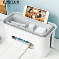 Epsilon Power Strips Organizer Plastic Cable Management Box