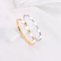 Fashion Stainless Steel Oil Drop Love Heart Bracelet Wholesale Charm Titanium Steel Bangle for Women Gifts