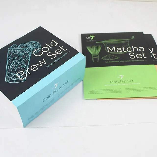 Cardboard Box Packaging Sleeve with UV Coating & Matt Lamination Recycled Materials for Beverage Use