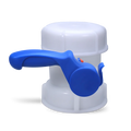 DN80 Butterfly Valve Diameter 10CM Coarse Thread Plastic Connector 3 Inch IBC Ton Drum Water Tank Joint
