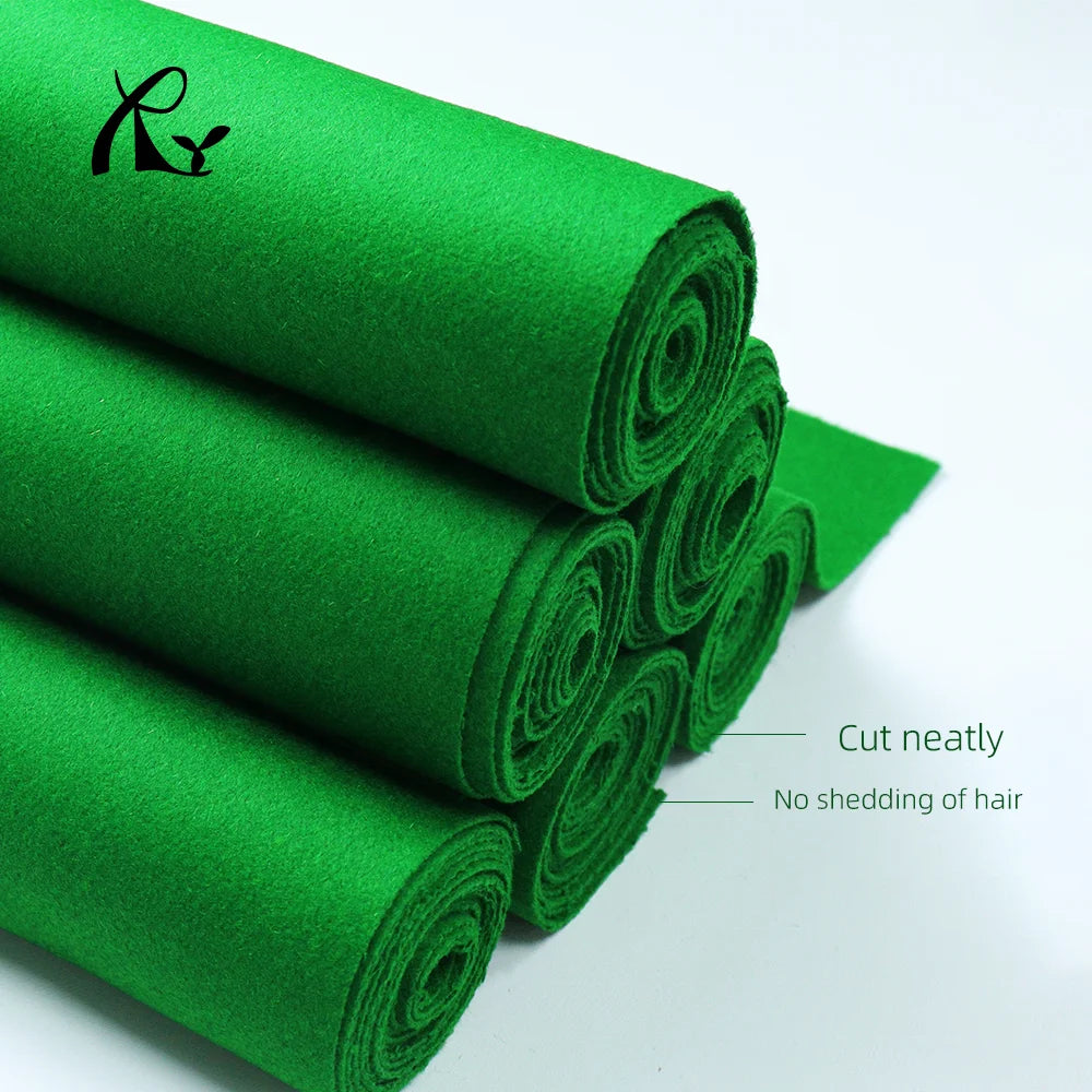 Stock Snooker Pool Table Cloth One Set Green Fast Speed Eco-Friendly Abrasion-Resistant Billiard Cloth for Furniture Sofa