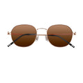 Hot Sell New Designer Fashion Metal Round Unisex Frame Polarized Sunglasses
