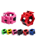 2025 Wholesale Barbell Collar 50mm Colorful Weightlifting Clips Barbell Collars bar Locking Quick Release Clamp